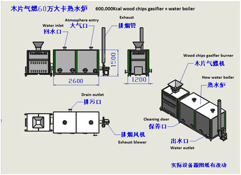 illustration of heat boiler