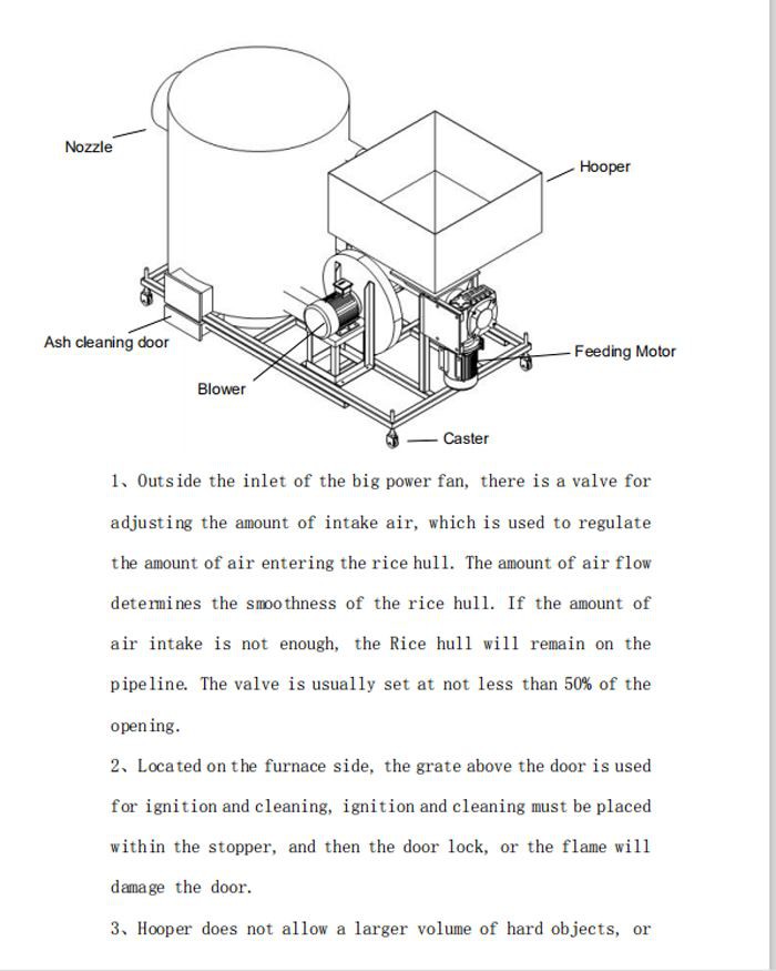 cow dung burner