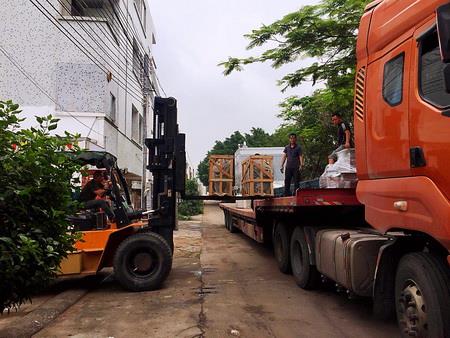 Cost saving 3.6M wood chips gasifier burner deliver to HUNAN.JPG