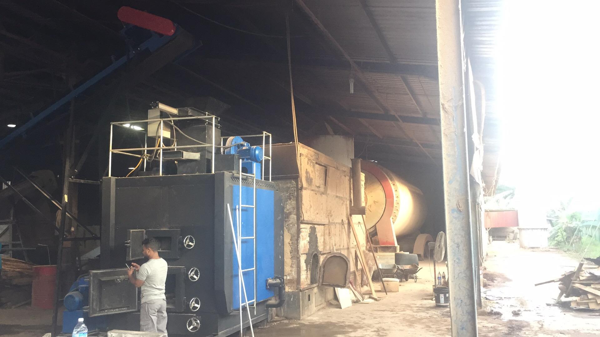 biomass gasification burner