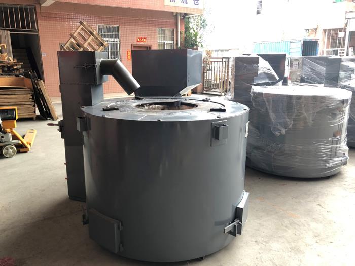 pellet fired aluminum melting furnace