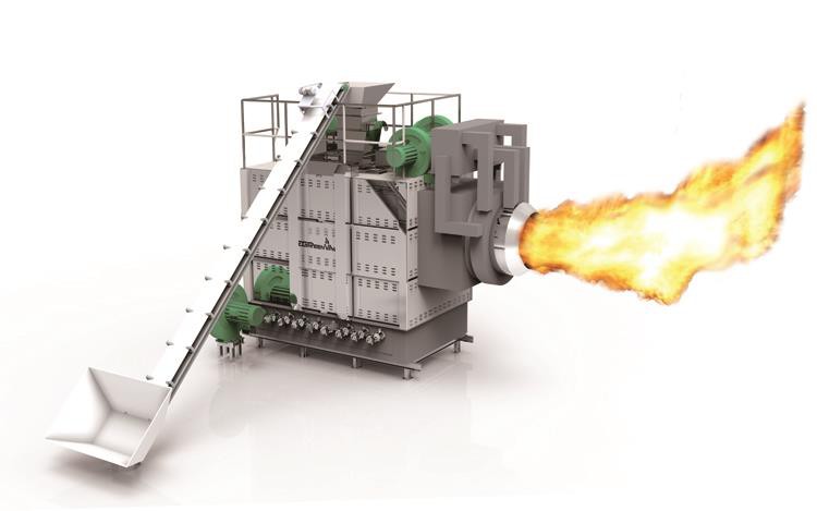 biomass gasification burner