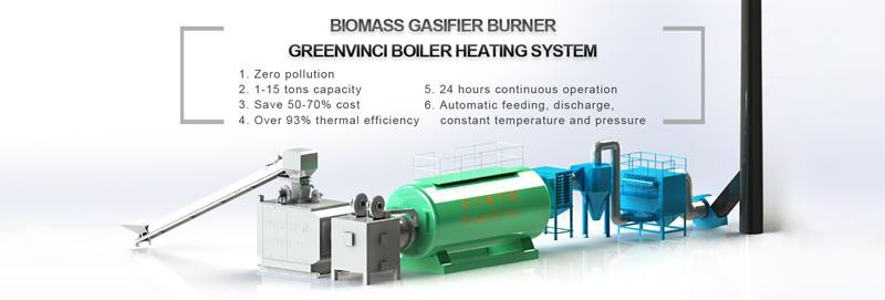 biomass boiler heating system