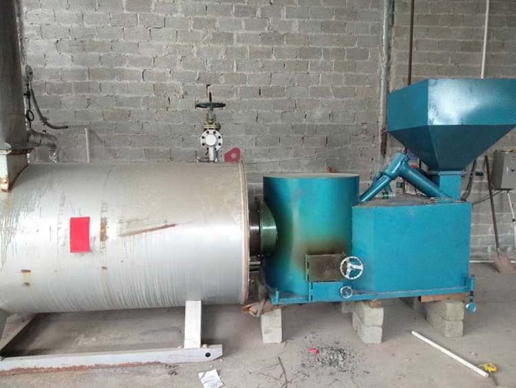 pellet burner boiler