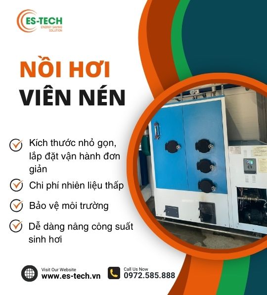 Nồi hơi viên nén