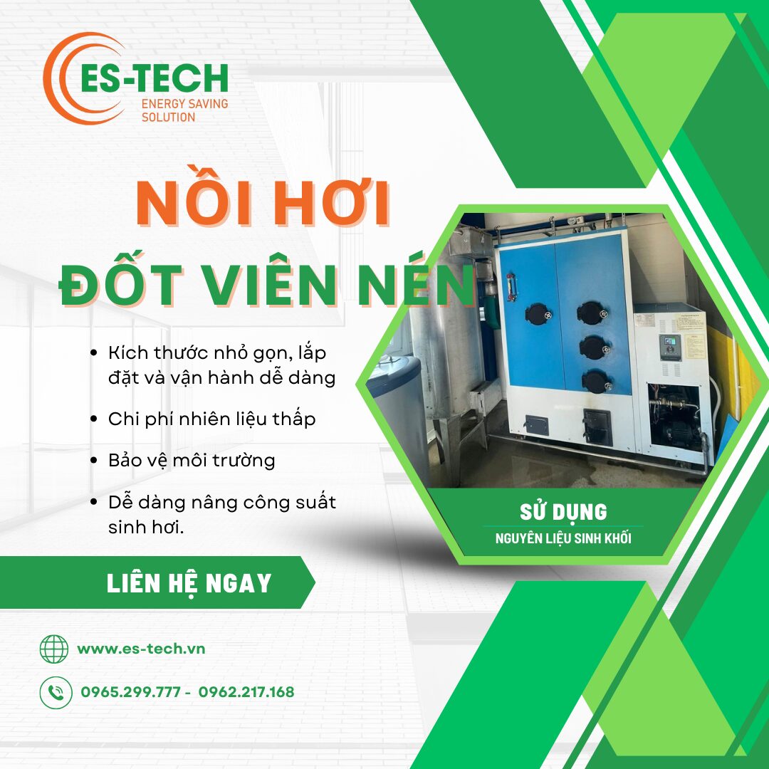 Nồi hơi viên nén