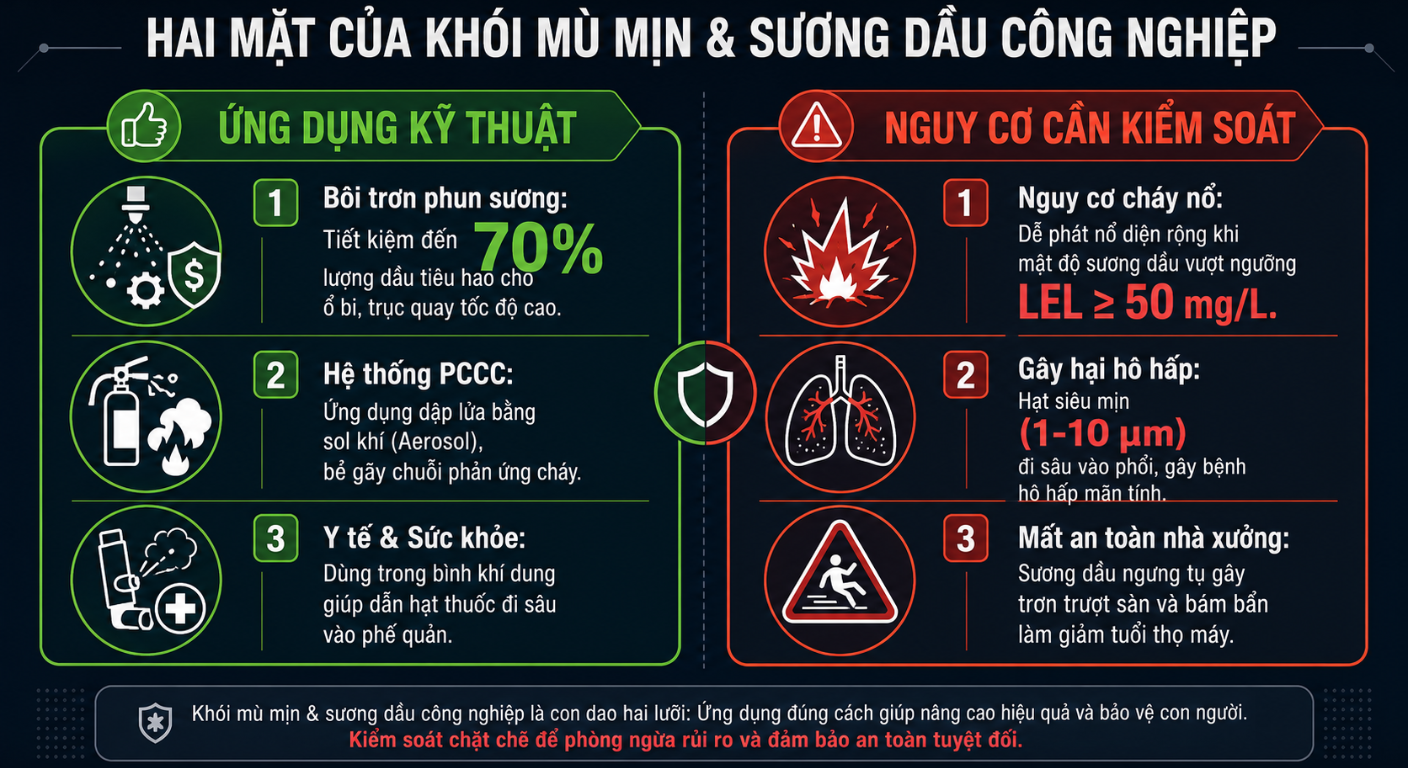 KHÓI MÙ MỊN (AEROSOL / OIL MIST)